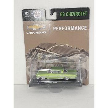 M2 Machines 1:64 Chevrolet Impala 1958 green